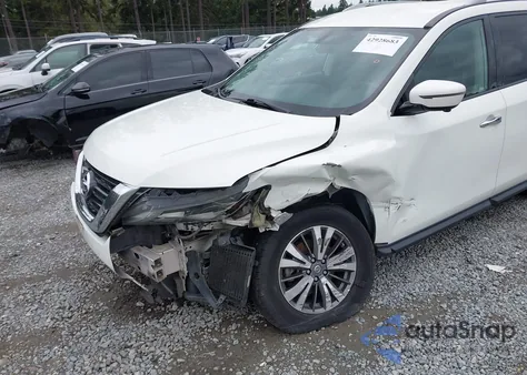 2017 Nissan Pathfinder Sl z USA, uszkodzony, nr VIN 5N1DR2MM9HC633876